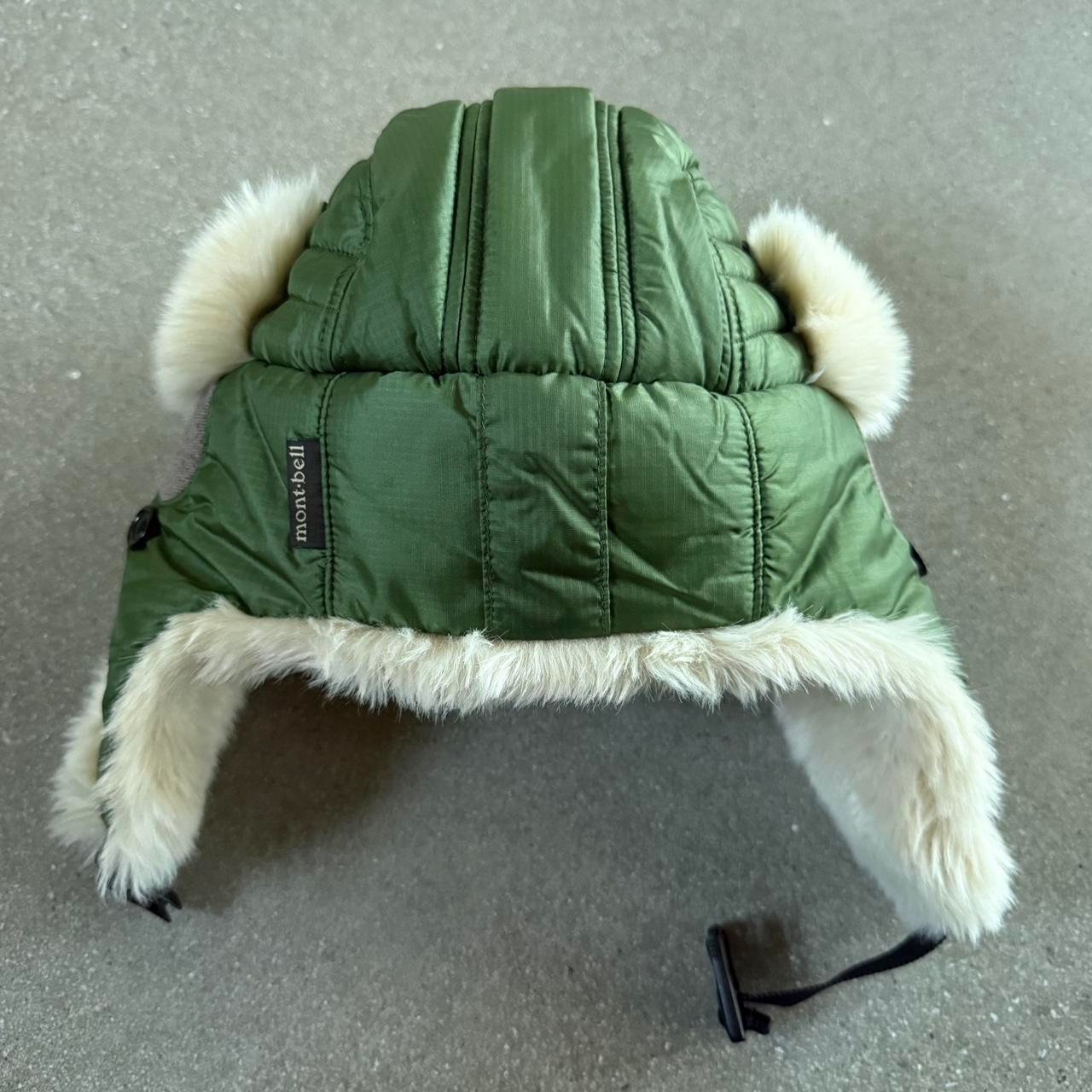 Montbell Men's green khaki caps-snapbacks