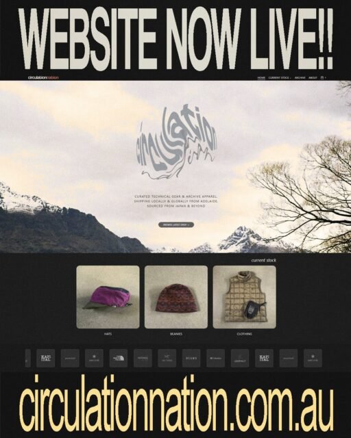 Circulation Nation is now online.
Over the last few months, we’ve been quietly sourcing new inventory across Japan and Korea. To make browsing and purchasing easier, we recently built our own direct storefront to house the entire collection in one place.
What’s on the site:
• Current Stock: The latest headwear, fleece, and technical outerwear from Montbell, Arc'teryx, BEAMS, and more.
• Streamlined Browsing: Faster navigation and simple, secure checkout.
• Sourcing Requests: A dedicated section to request specific pieces or rare gear we don’t currently have in stock.
To celebrate our launch, use code CIRCULATE10 for 10% off your first order at checkout.
Based in the Adelaide Hills, shipping worldwide.
circulationnation.com.au
(Link in bio)
.
#circulationnation #montbell #arcteryx #beams #japaneseoutdoor #archivefashion #technicalheadwear #streetwearaustralia #adelaidestreetwear