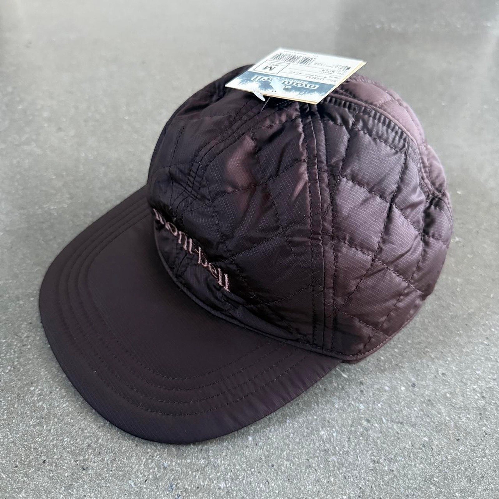Montbell Men's Brown and Black Hat