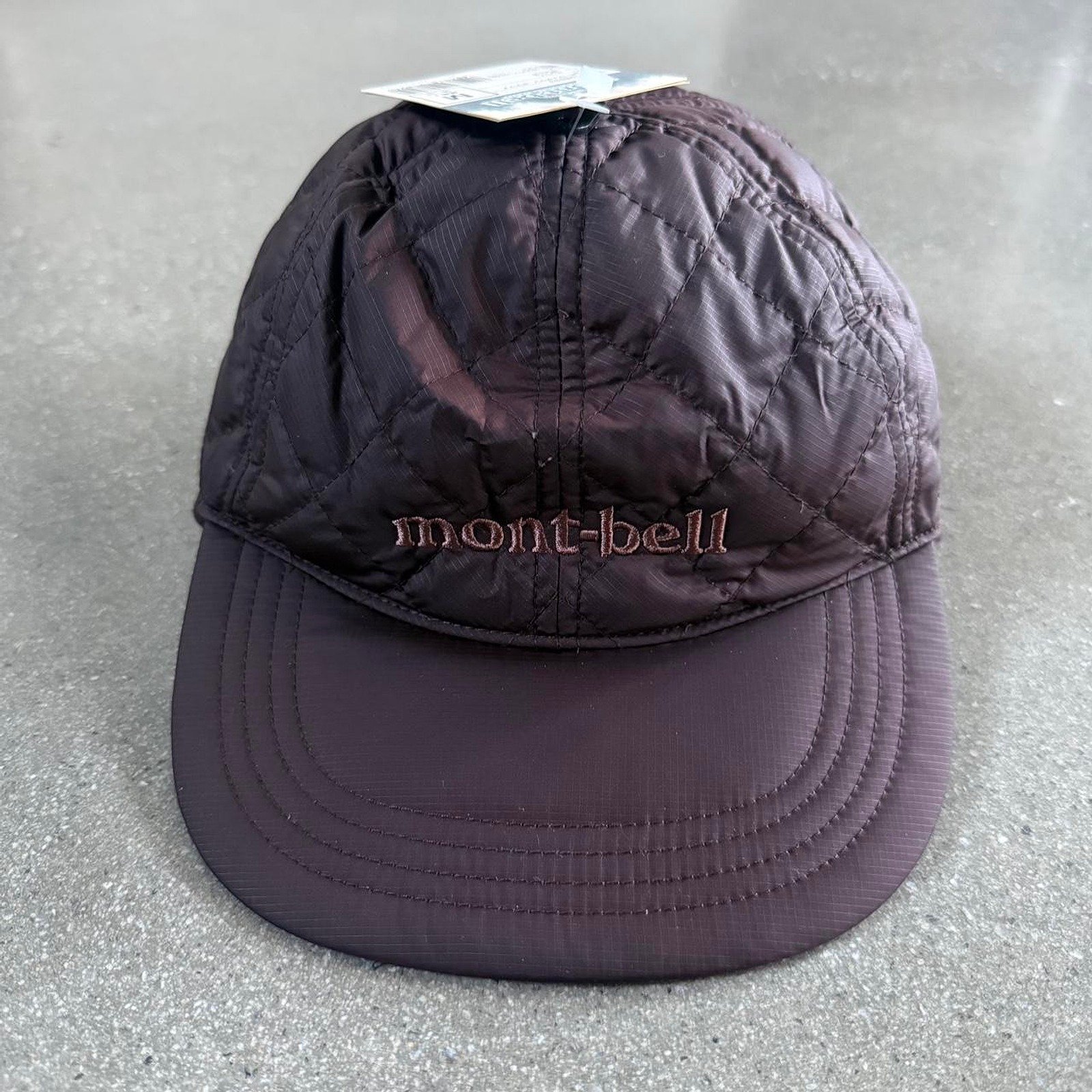 Montbell Men's Brown and Black Hat