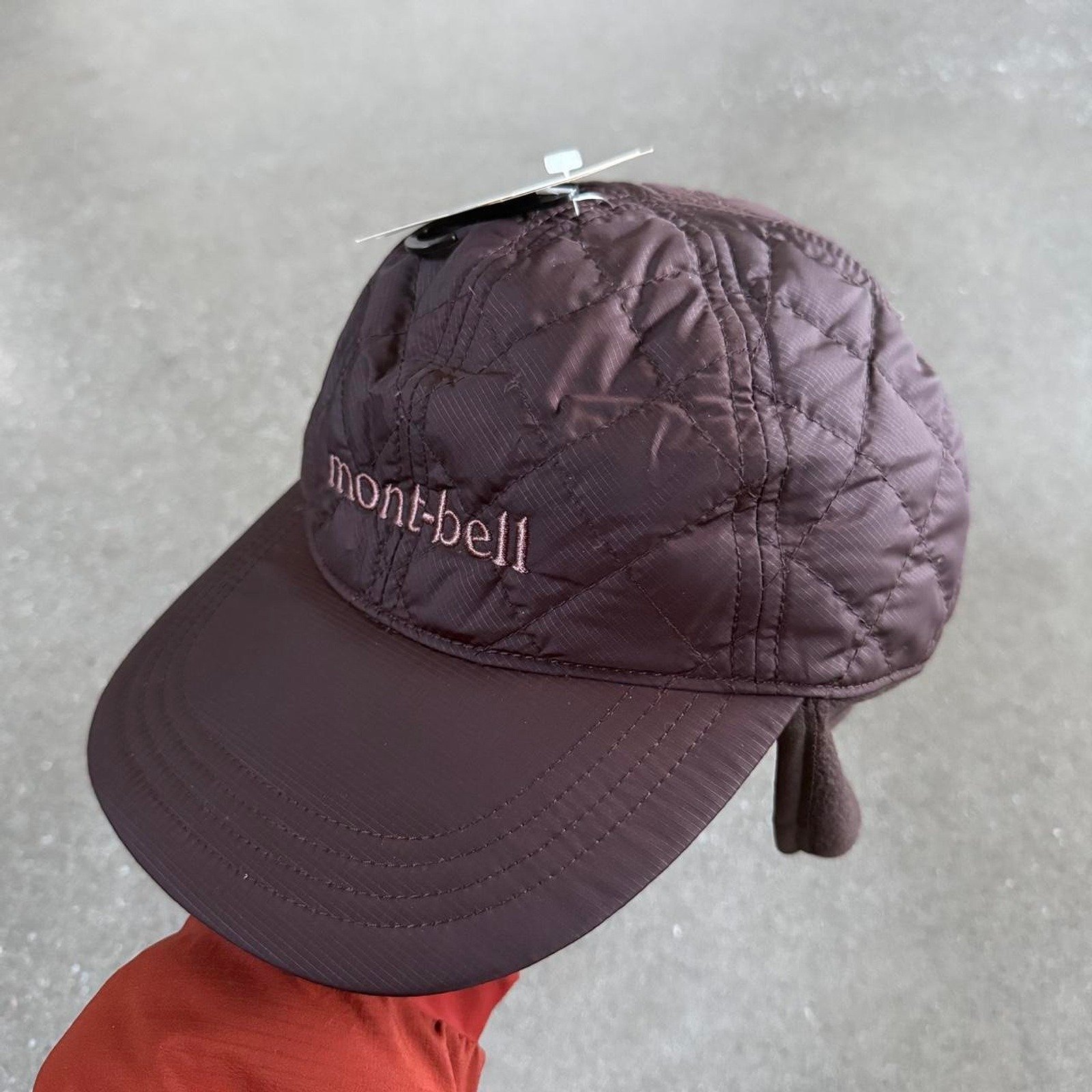 Montbell Men's Brown and Black Hat