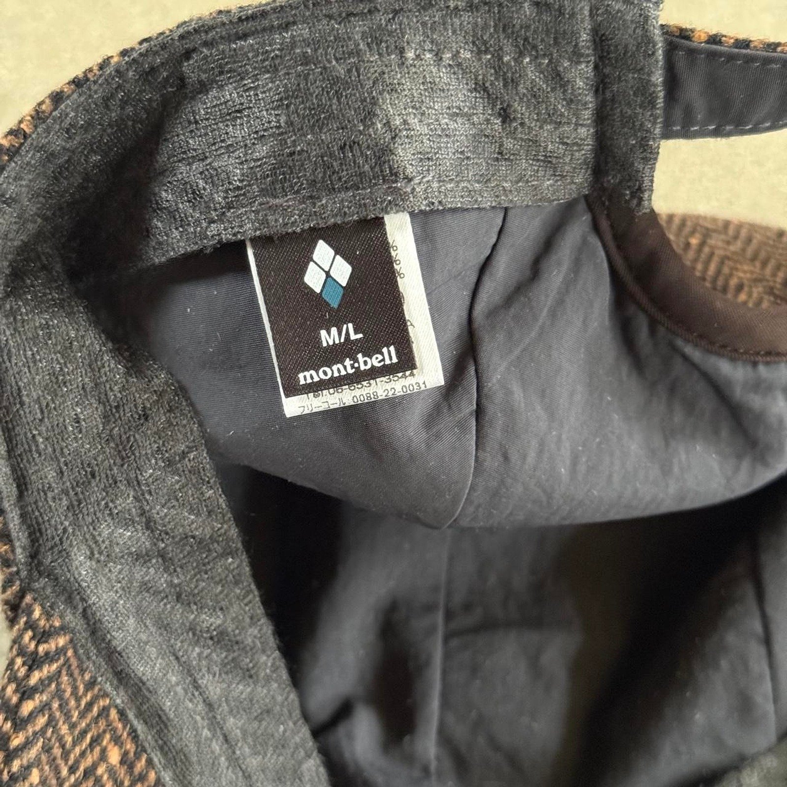 Montbell Men's Brown Hat