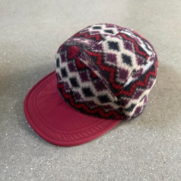 Montbell Geometric Jacquard Fleece Ear Flap Cap