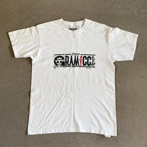Gramicci Men's White and Cream T-shirt