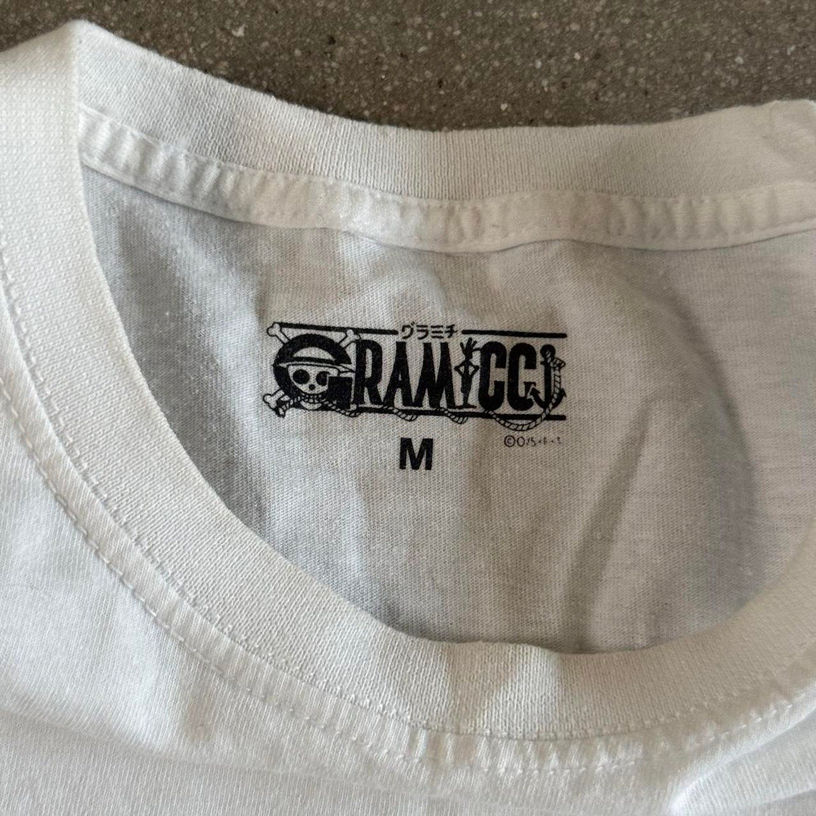 Gramicci Men's White and Cream T-shirt