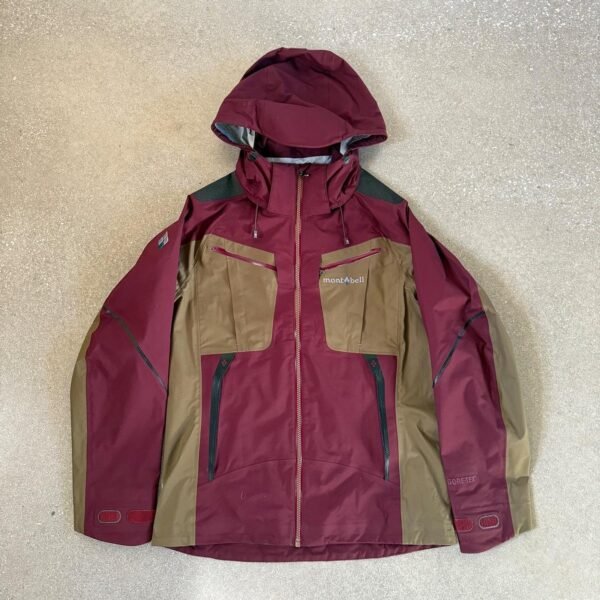 Montbell 3L GORE-TEX Performance Shell Jacket - Bordeaux/Olive