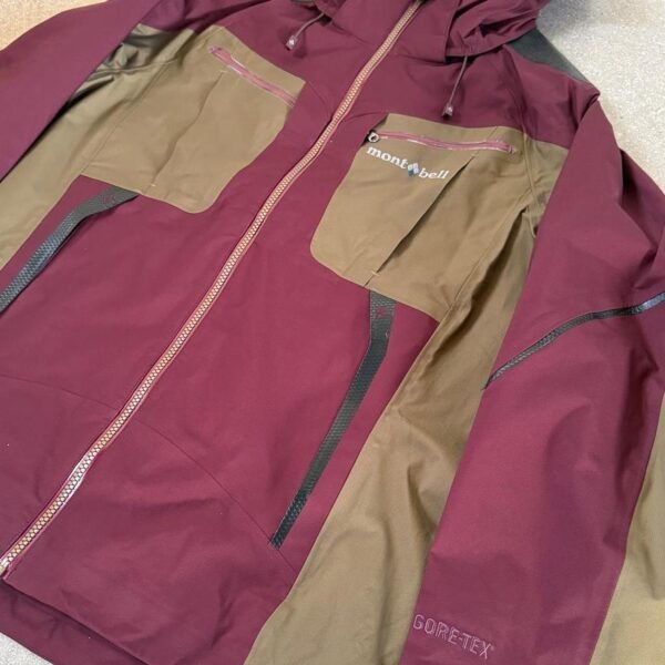 2435-66abd8ca-94a9-4a21-8fb4-8c8937bc6a9c-1787464826750-211615893.jpeg Montbell 3L GORE-TEX Performance Shell Jacket - Bordeaux/Olive