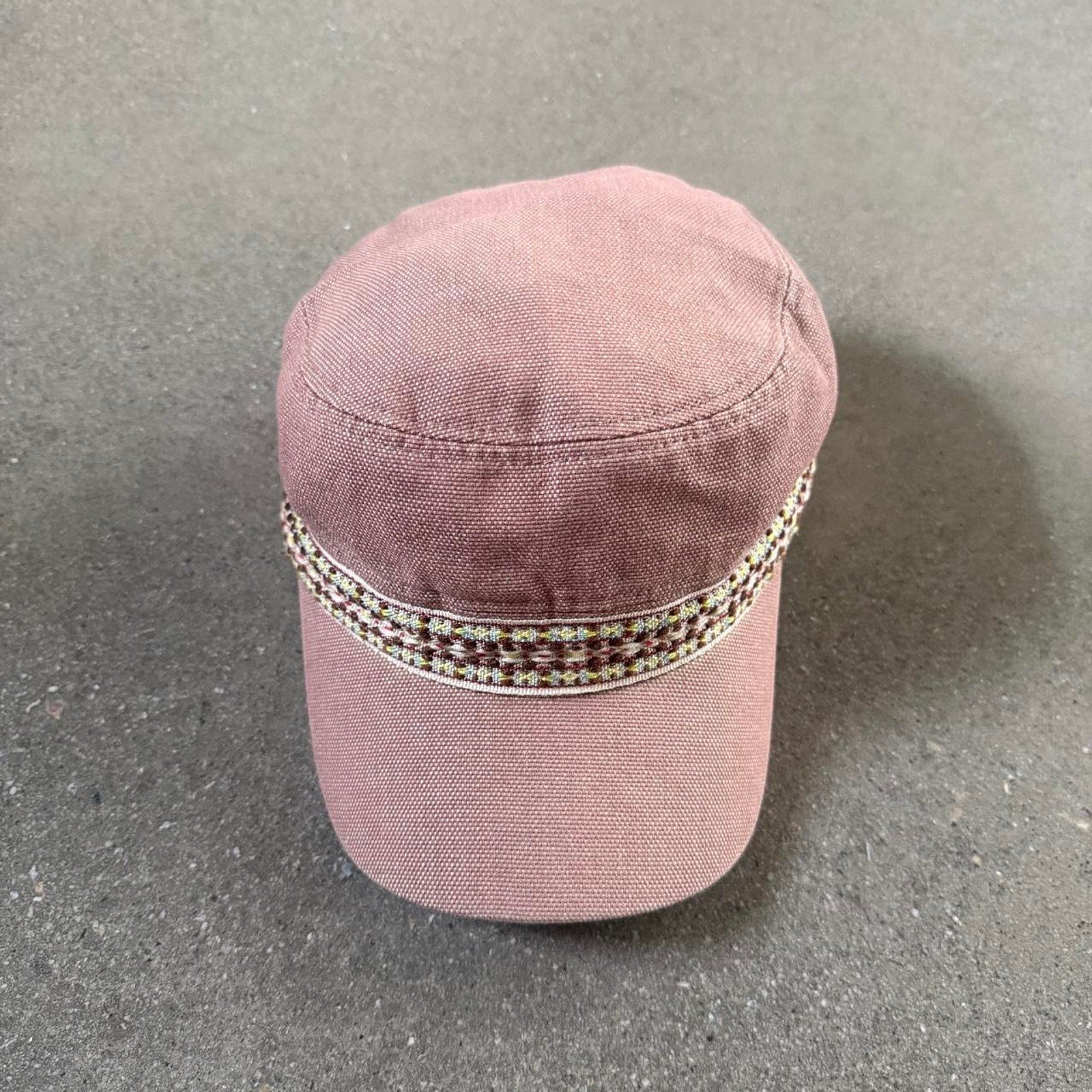 Women's Brown and Grey Hat