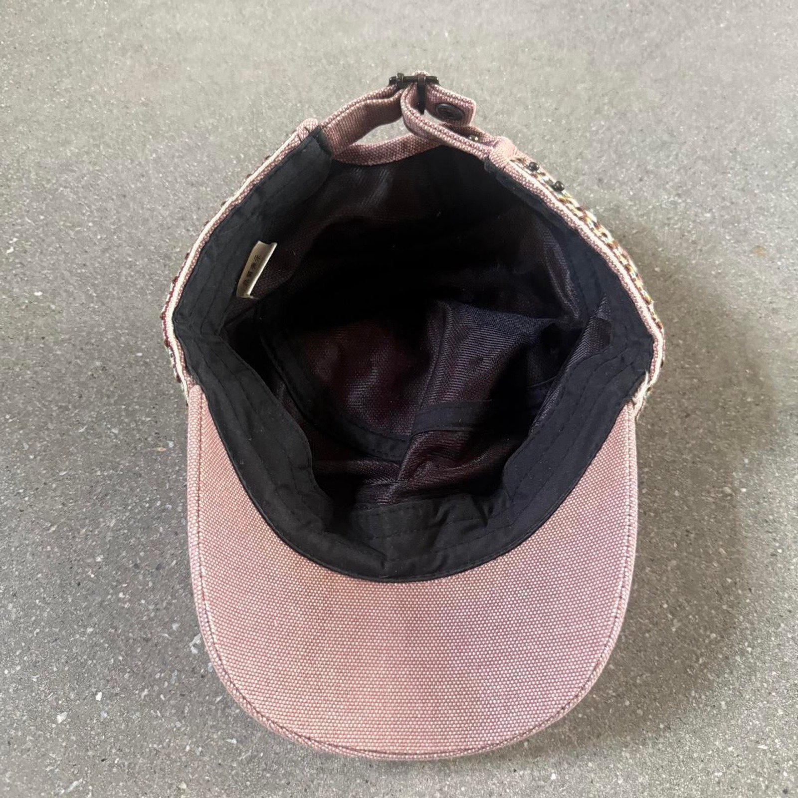 Women's Brown and Grey Hat