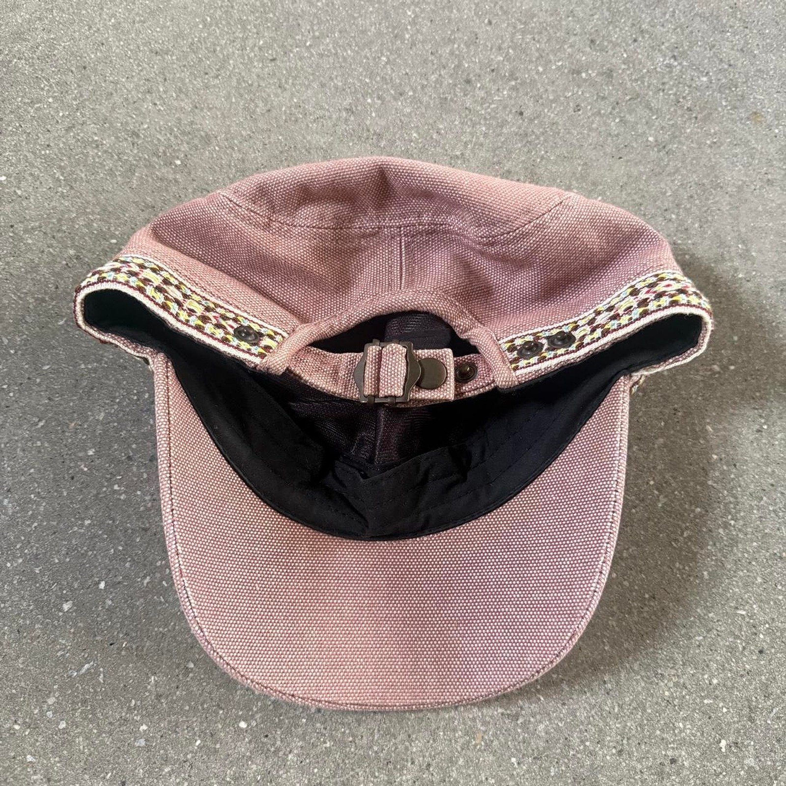 Women's Brown and Grey Hat