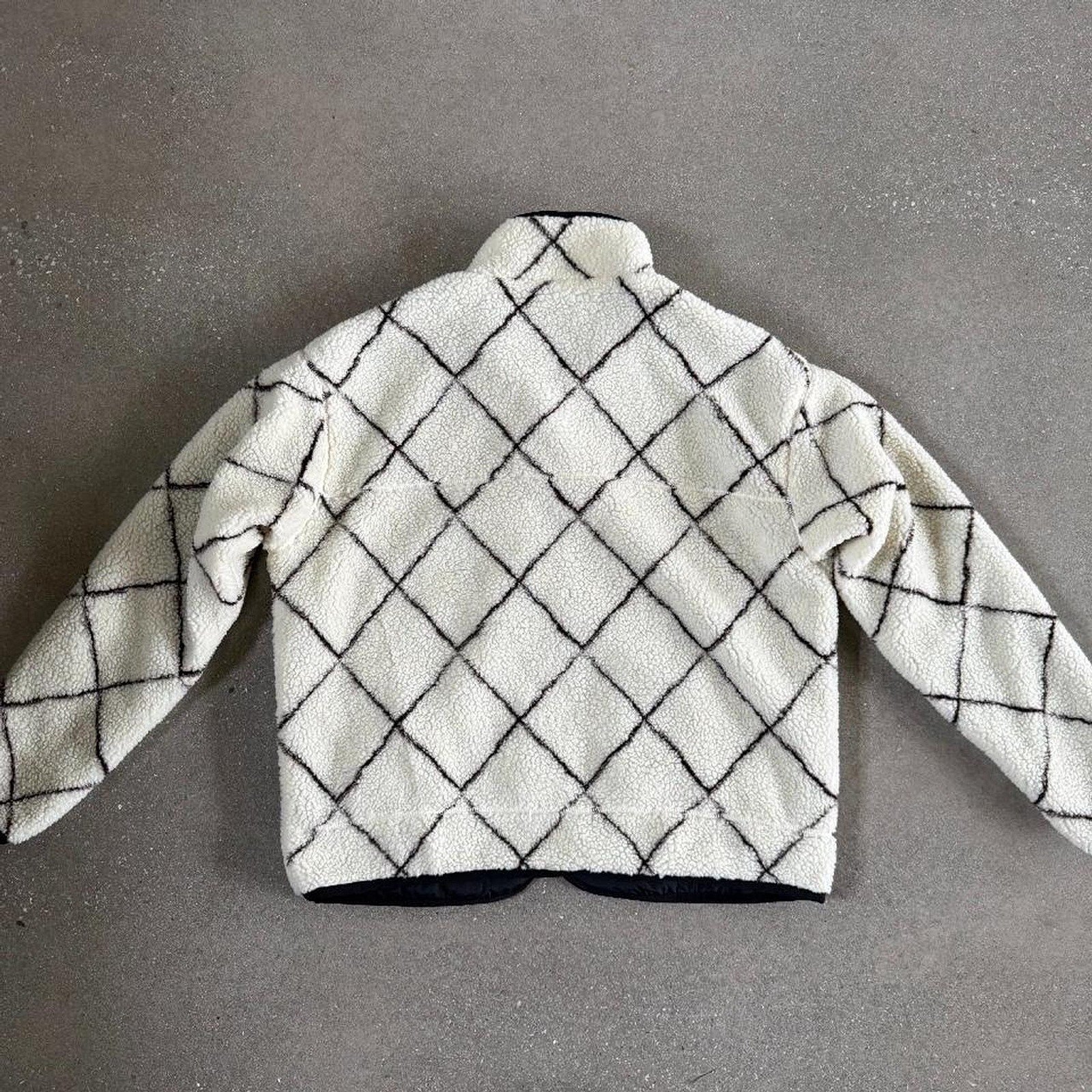 Beams Plus Men's Cream and White Jacket