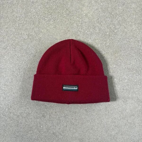 Thisisneverthat Men's Burgundy and Red Hat