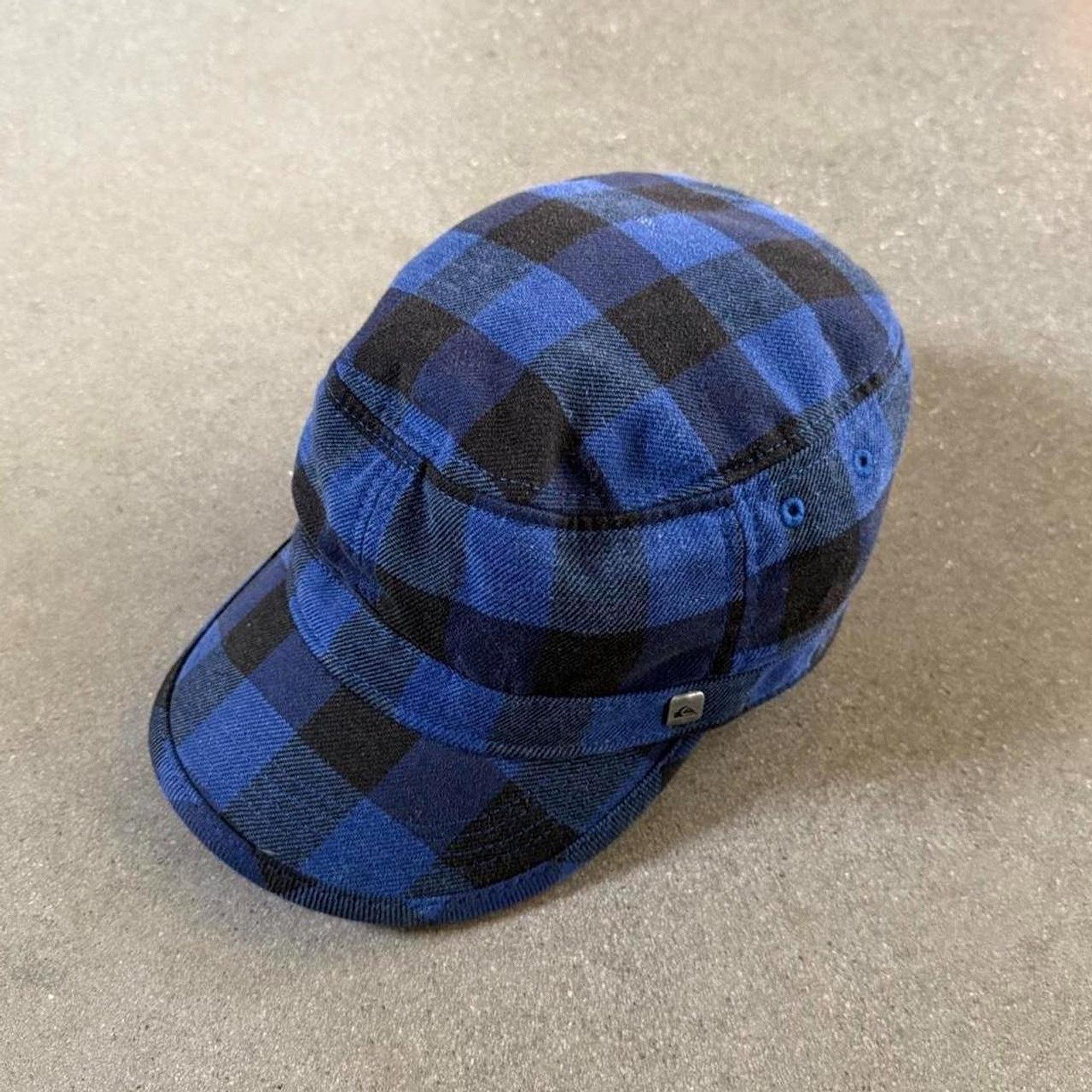 Quiksilver Men's Blue and Navy Hat