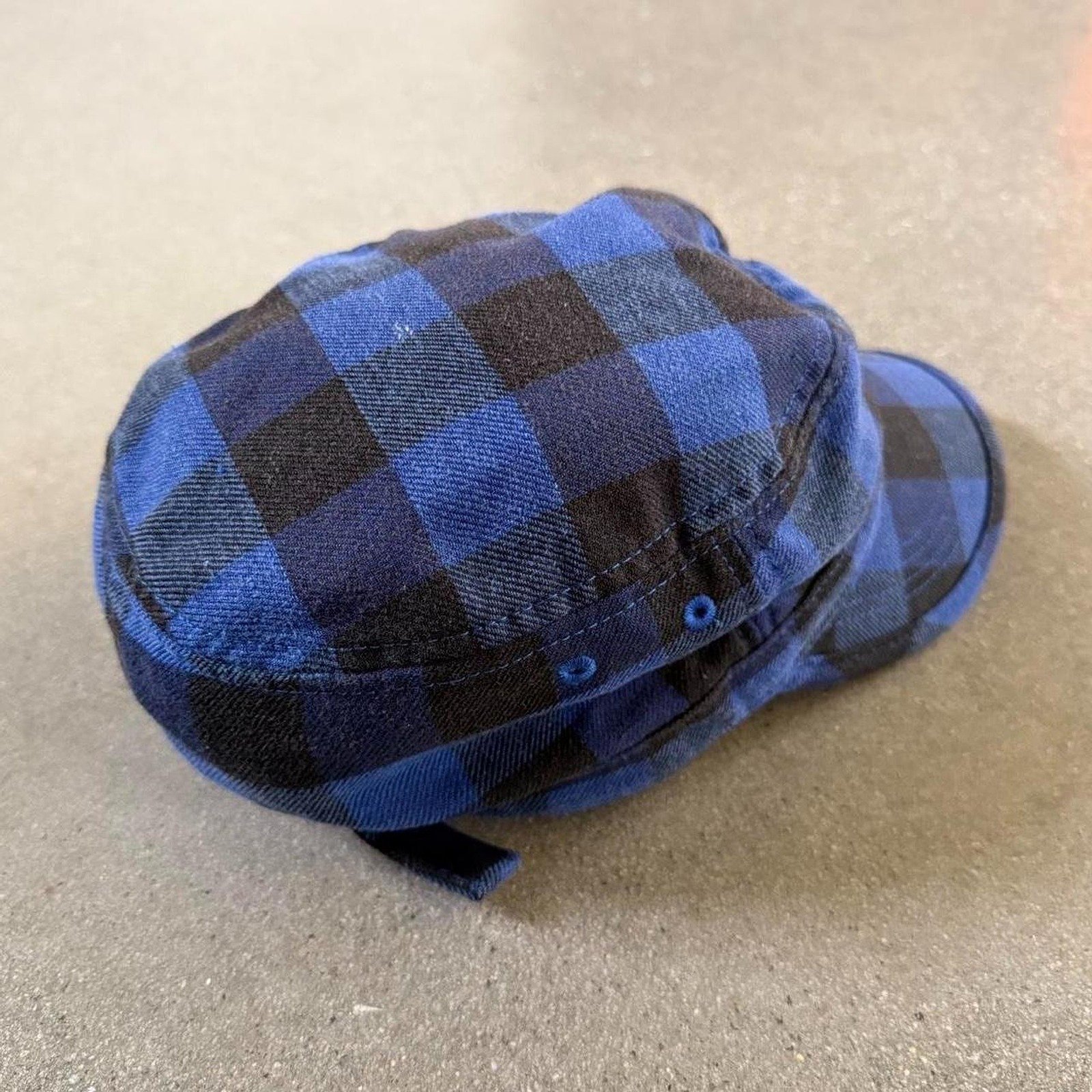 Quiksilver Men's Blue and Navy Hat