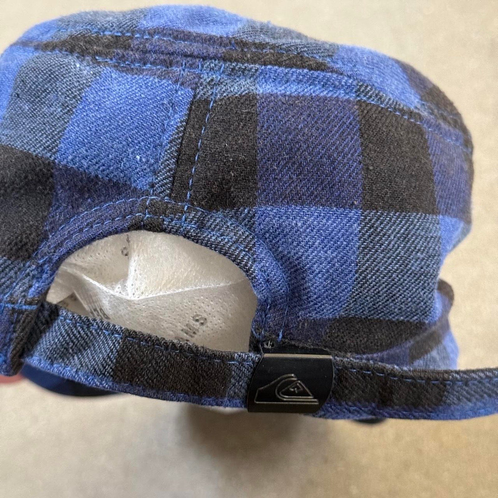 Quiksilver Men's Blue and Navy Hat