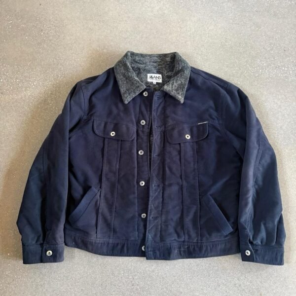 Dolce & Gabbana Men's Navy and Blue Jacket