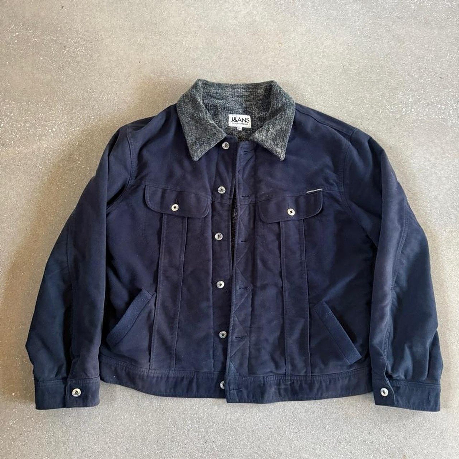 Dolce & Gabbana Men's Navy and Blue Jacket