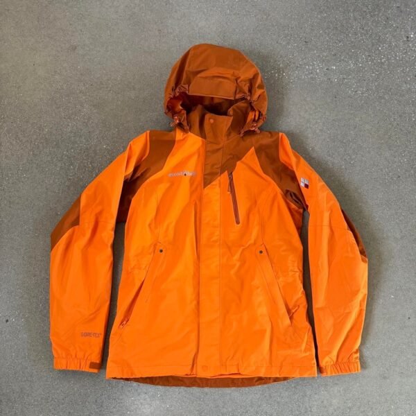 Montbell Women's 2L GORE-TEX Performance Shell Jacket - Dark Orange/Yellow
