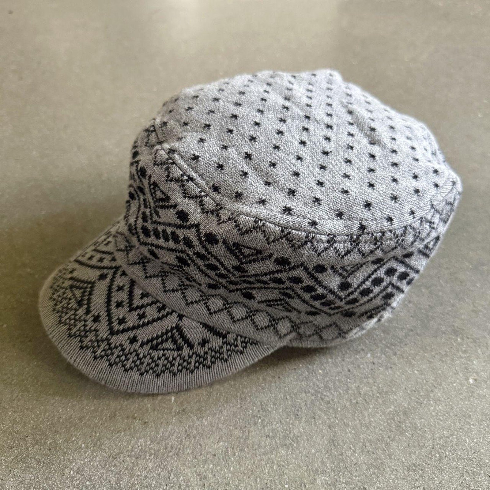 Beams Plus Women's Grey and Black Hat