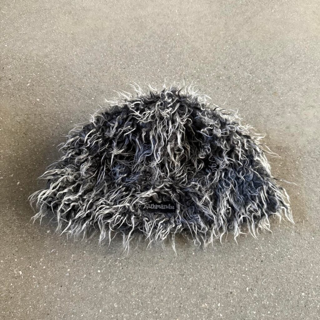 Kathmandu Men's Grey and Black Hat