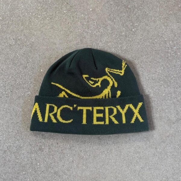 Arc'teryx Bird Word Toque Beanie - Green/Yellow