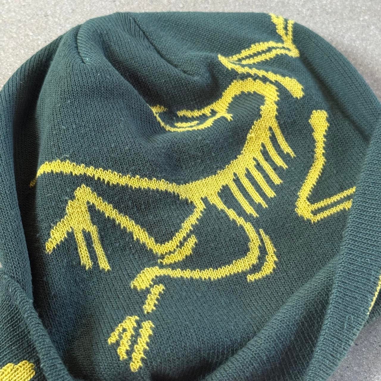 Arc'teryx Bird Word Toque Beanie - Green/Yellow