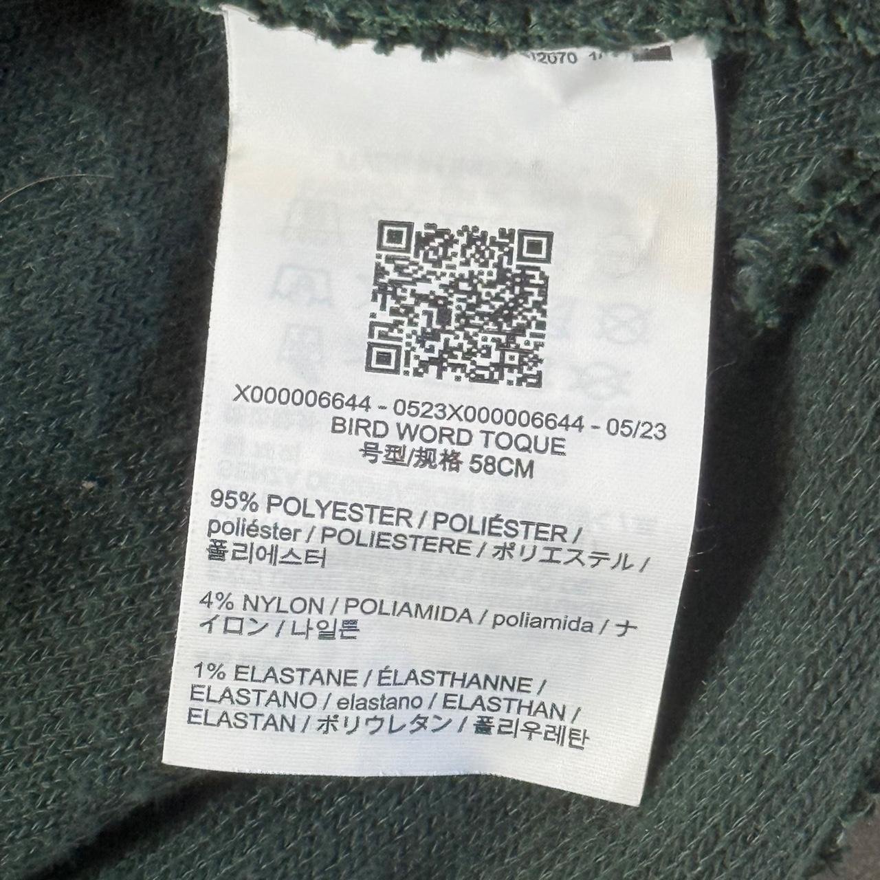 Arc'teryx Bird Word Toque Beanie - Green/Yellow