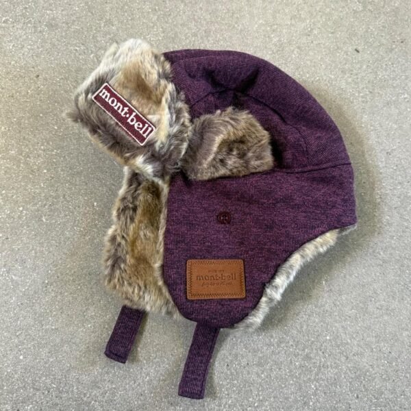 P8-211.jpg Montbell Made in Korea Faux Fur Ushanka - Size S