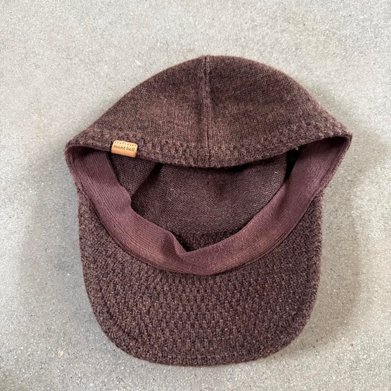 Montbell Brown Wool Duckbill Hunting Cap