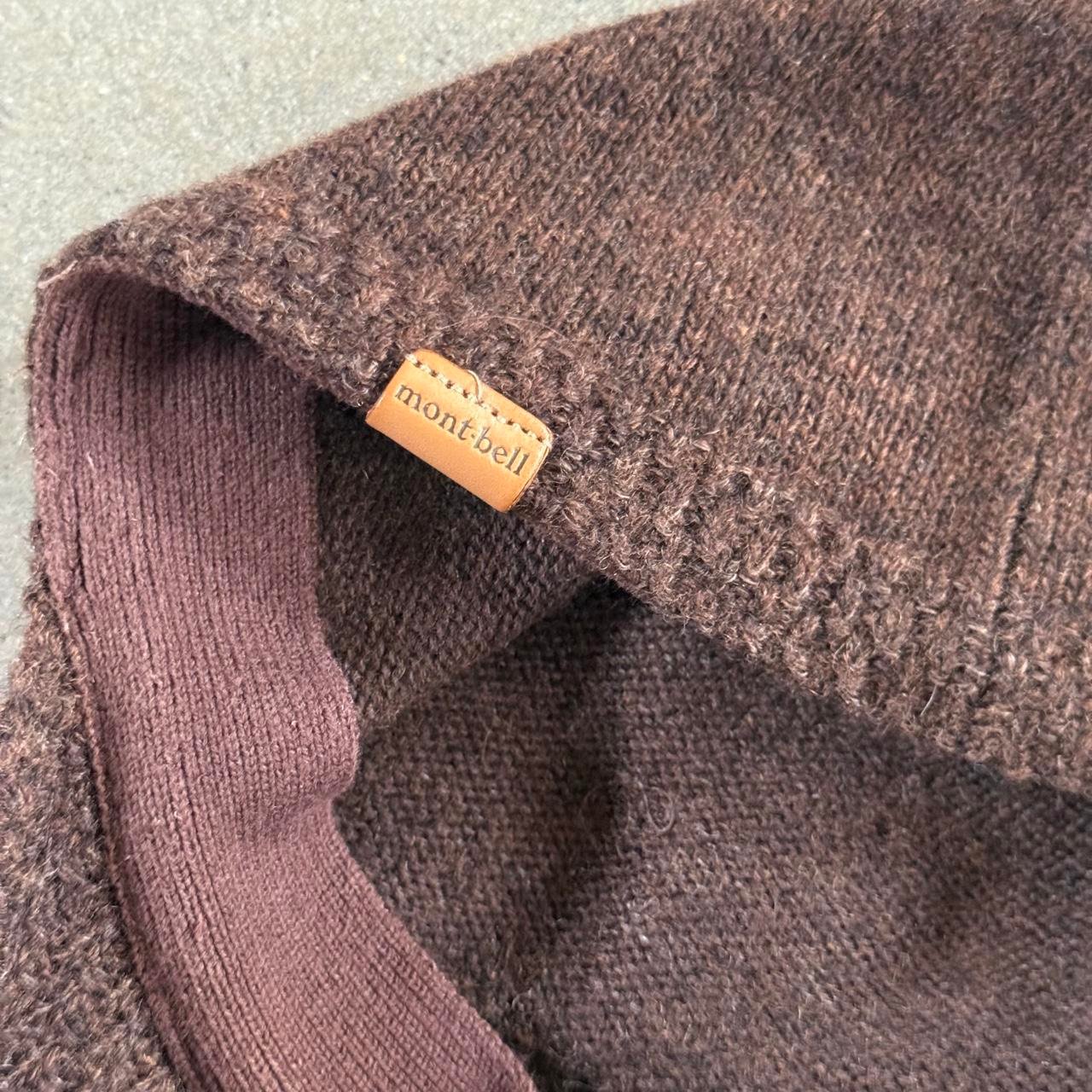 Montbell Brown Wool Duckbill Hunting Cap
