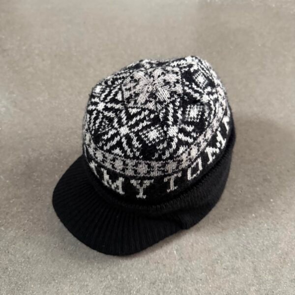 Tommy Hilfiger Jacquard Knit Visor Beanie