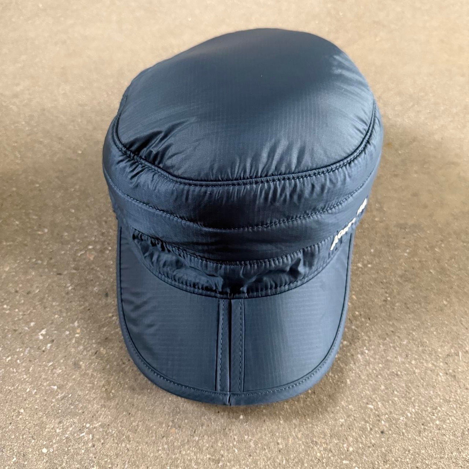 Montbell Exceloft Insulated Ear Warmer Work Cap - Slate Blue