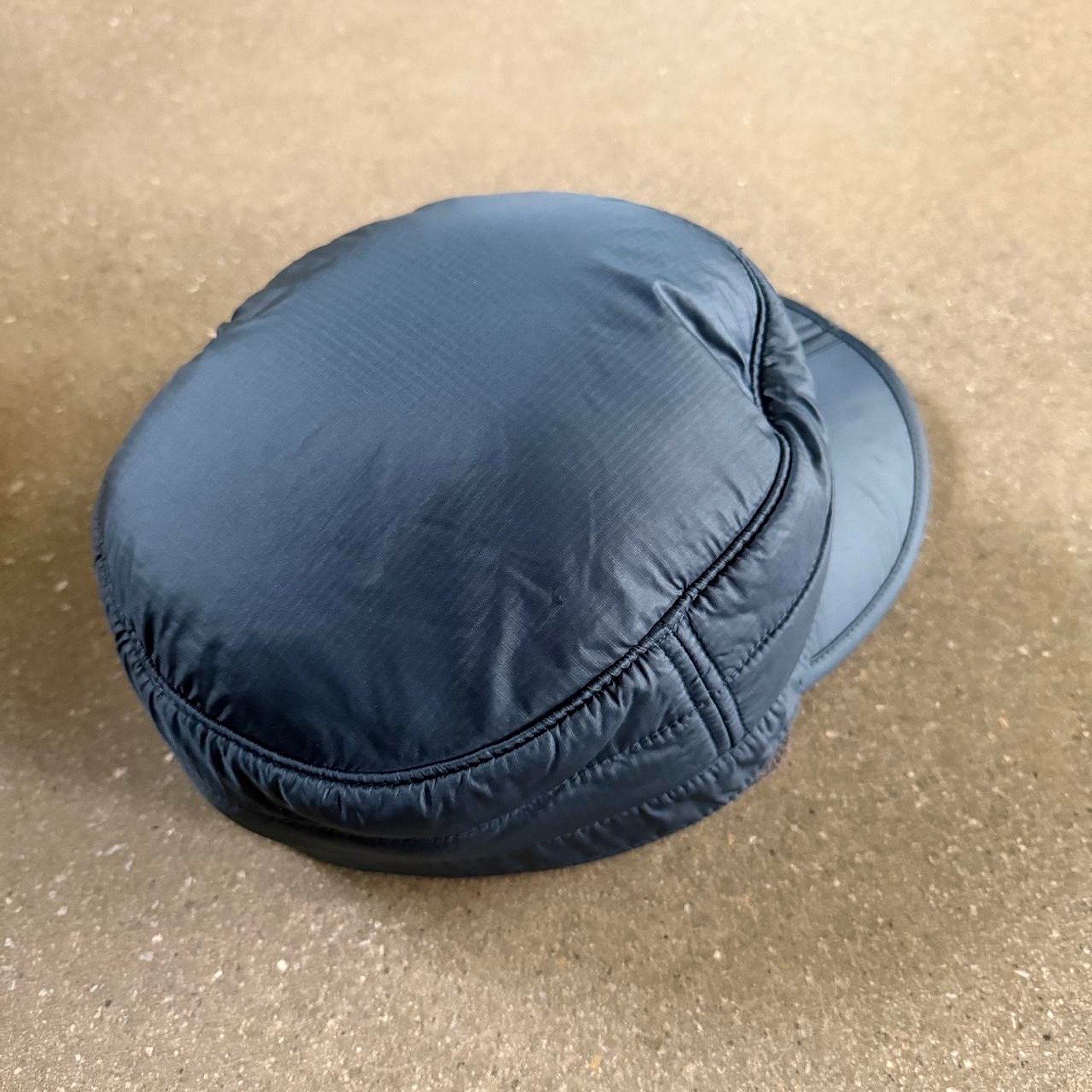 Montbell Exceloft Insulated Ear Warmer Work Cap - Slate Blue