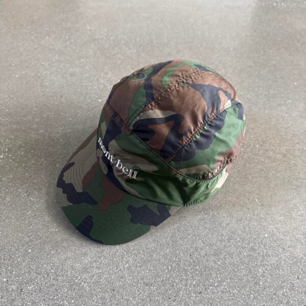 Montbell Camouflage Mesh Side Panel Cap