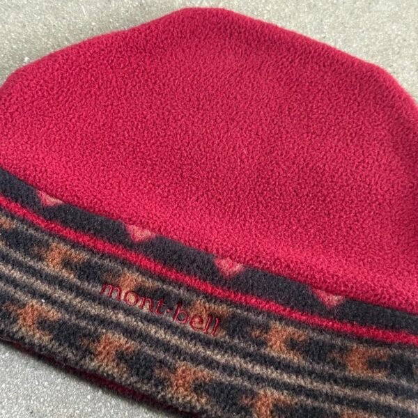 2435-614ce252-21a5-43e8-a238-190699a8fe24-1787464837136-435605420.jpeg Montbell Chameece Fleece Beanie - Red/Geometric Band