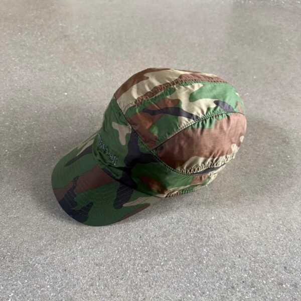 Montbell Camo Ultralight Ripstop Trail Running Cap - Woodland Camo