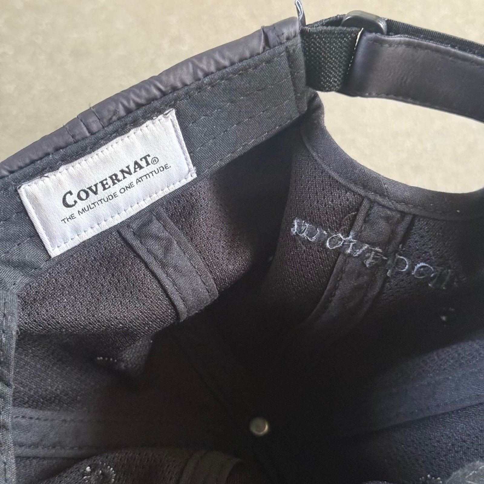 Covernat x Montbell Pertex Quantum Technical Cap - Black