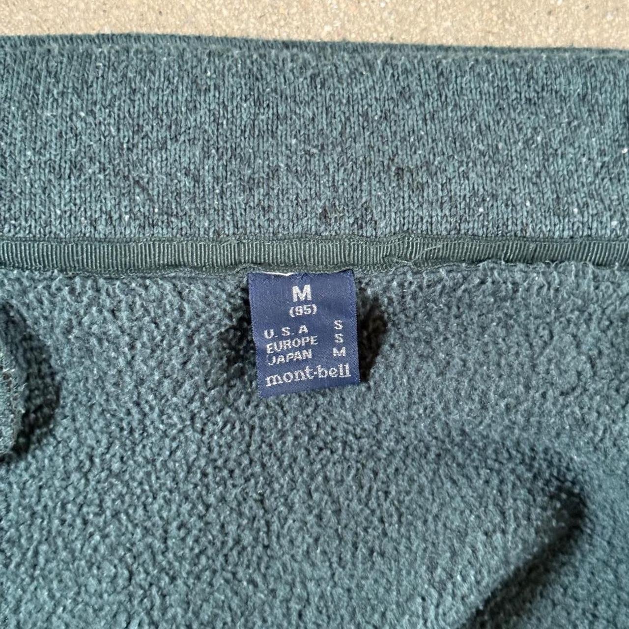 Montbell Climaplus Heavyweight Knit Fleece Jacket - Slate Teal / Espresso