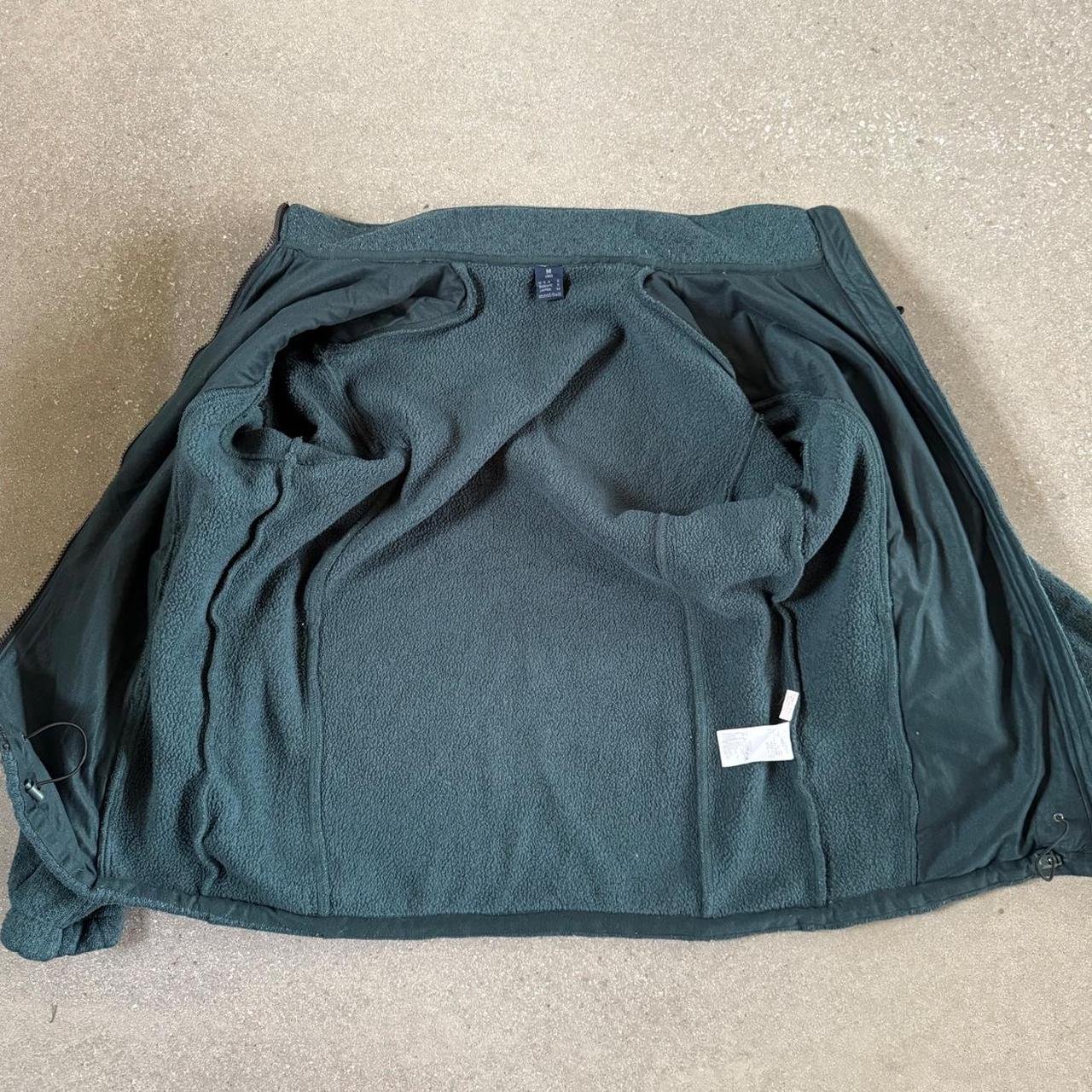 Montbell Climaplus Heavyweight Knit Fleece Jacket - Slate Teal / Espresso